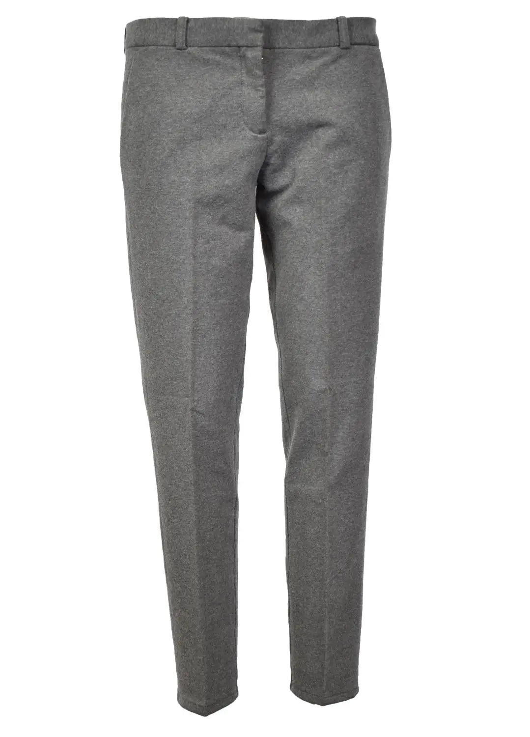 Circolo 1901 pantalon-95% katoen, 5% elastaan-DAMES BROEKEN-Grijs