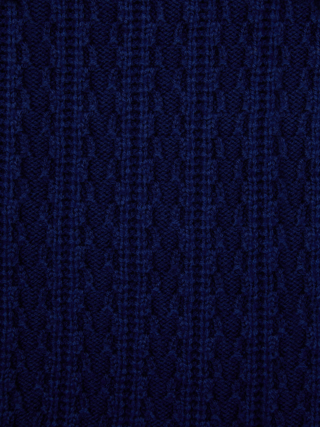 Circolo 1901 trui blauw ronde hals-100% Scheerwol-HEREN TRUIEN & VESTEN-Blauw