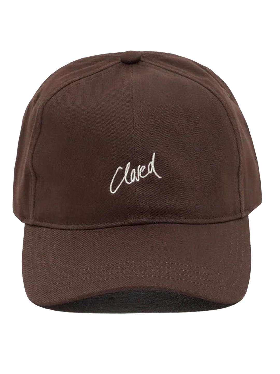 Closed Cap van katoen – Bruin-100% katoen-DAMES ACCESSOIRES-Bruin