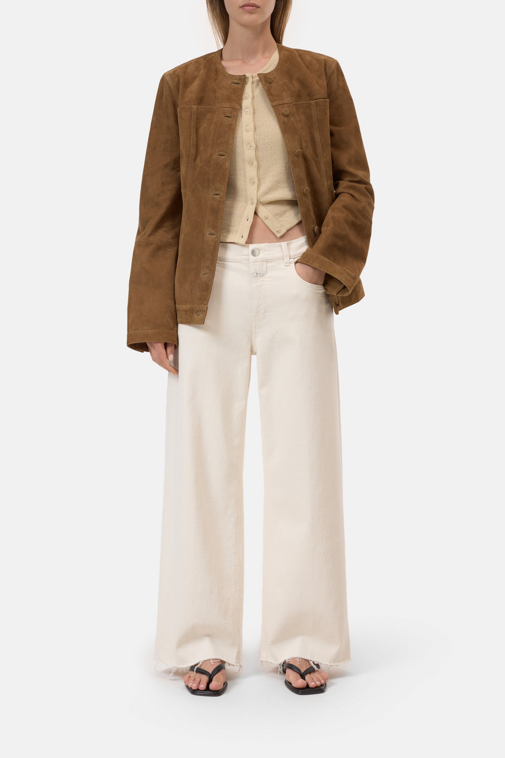 Closed Jayla Wide Fit Jeans – Room-79% katoen, 20% katoen, 1% elastaan-DAMES BROEKEN-Room