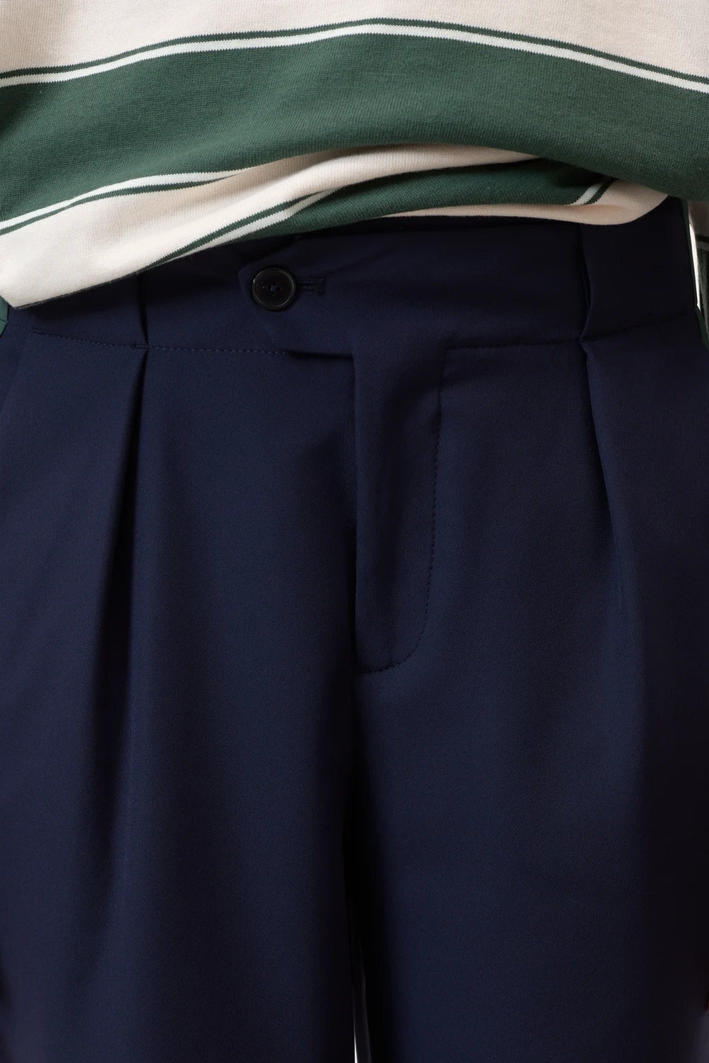 Closed Mawson Wide Pants – Blauw-85% polyamide, 15% elastaan-DAMES BROEKEN-Blauw