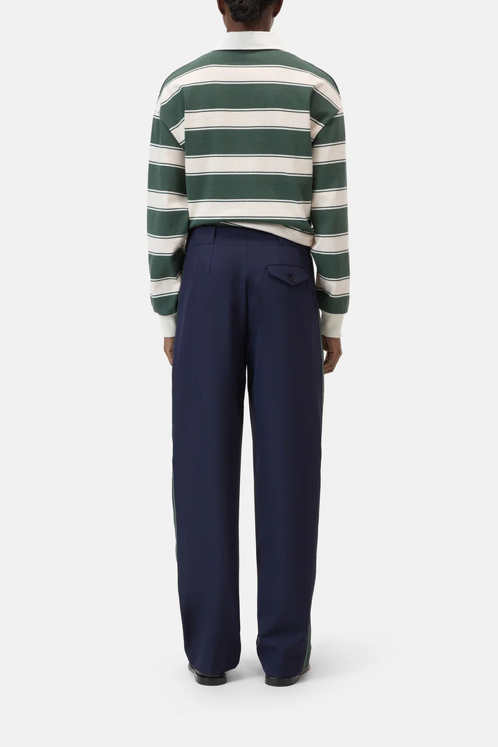 Closed Mawson Wide Pants – Blauw-85% polyamide, 15% elastaan-DAMES BROEKEN-Blauw