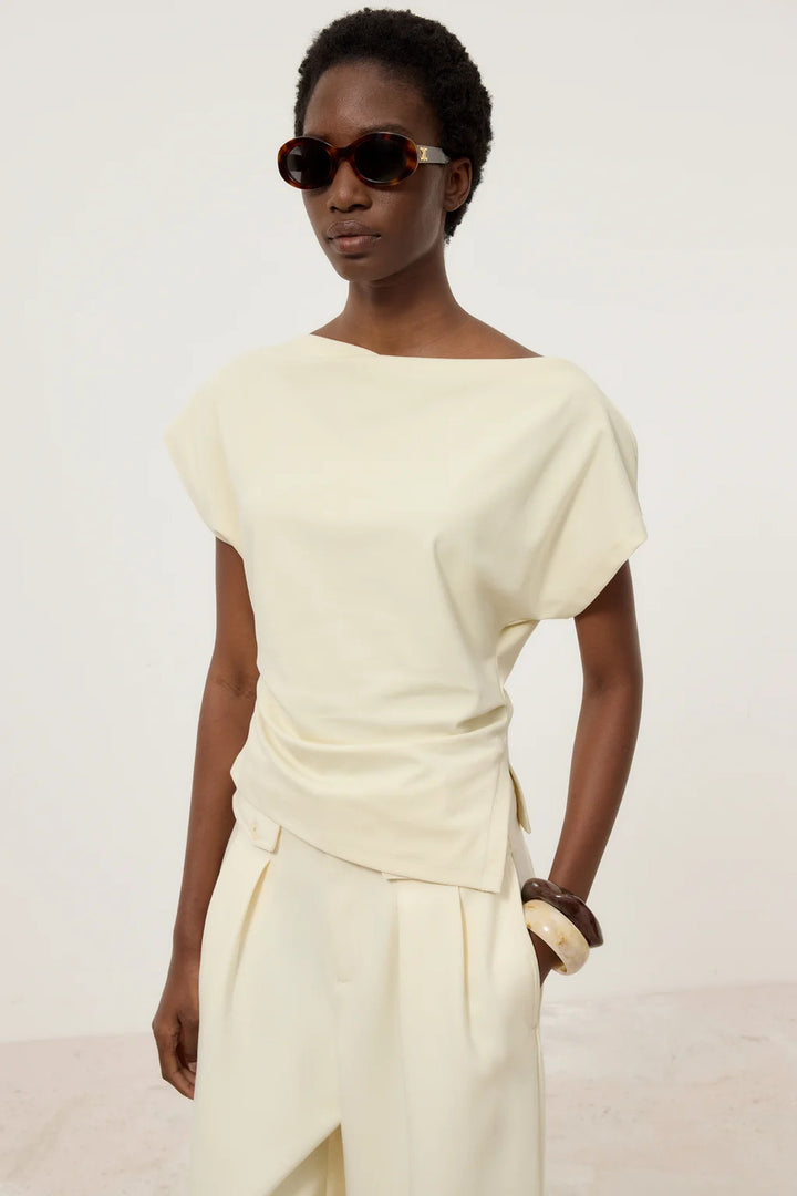 Closed Off shoulder top – Room-80% katoen, 20% elastaan-DAMES TOPS & BLOUSES-Room