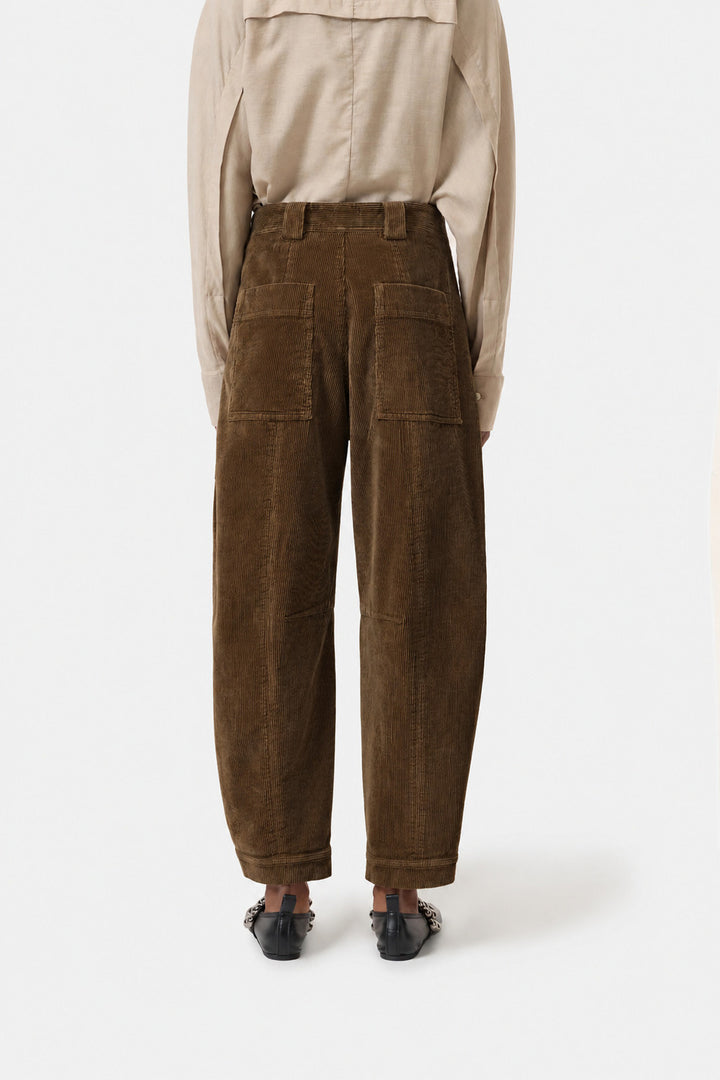 Closed Rhannon pantalon – Bruin-97% katoen, 3% elastaan-DAMES BROEKEN-Bruin