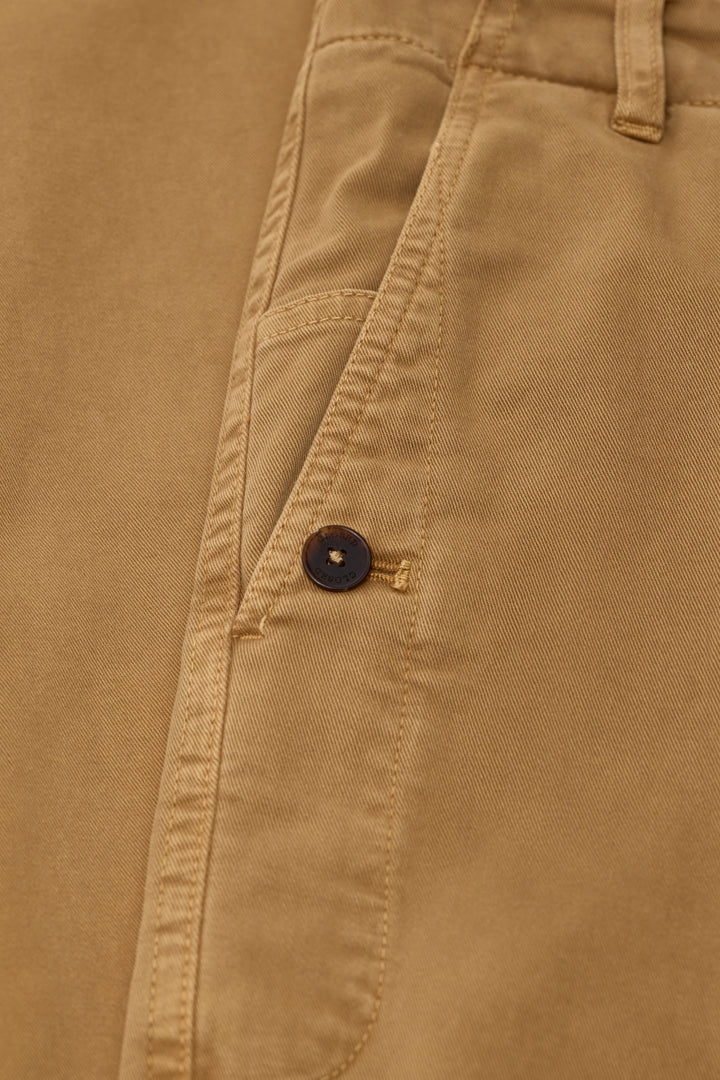 Closed Rovea Pantalon – Bruin-97% katoen, 3% elastaan-DAMES BROEKEN-Bruin