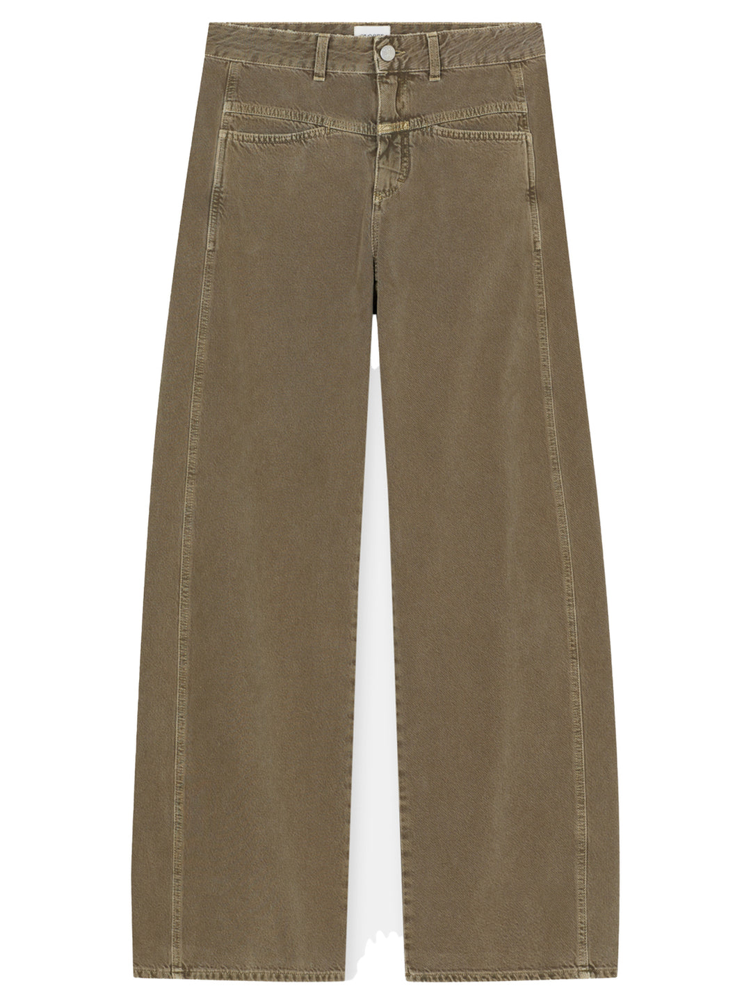 Closed Tori-X Barrel Fit Jeans – Bruin-100% katoen-DAMES BROEKEN-Bruin