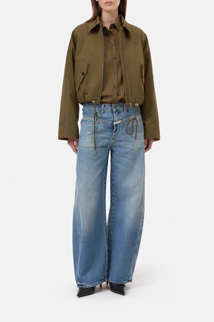 Closed Tori-X Barrel Jeans – Blauw-100% katoen-DAMES BROEKEN-Blauw