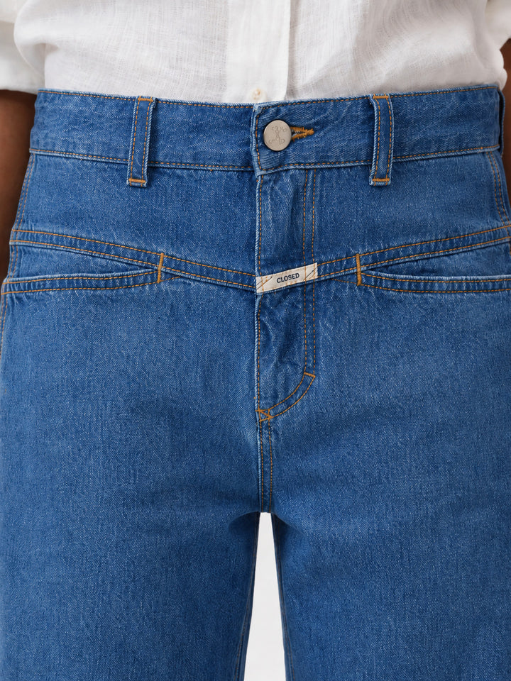 Closed Tori-X jeans – Blauw-100% katoen-DAMES BROEKEN-Blauw
