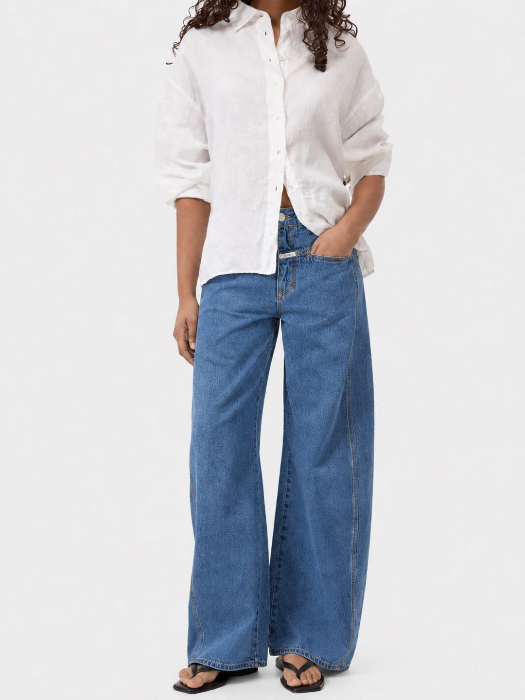 Closed Tori-X jeans – Blauw-100% katoen-DAMES BROEKEN-Blauw