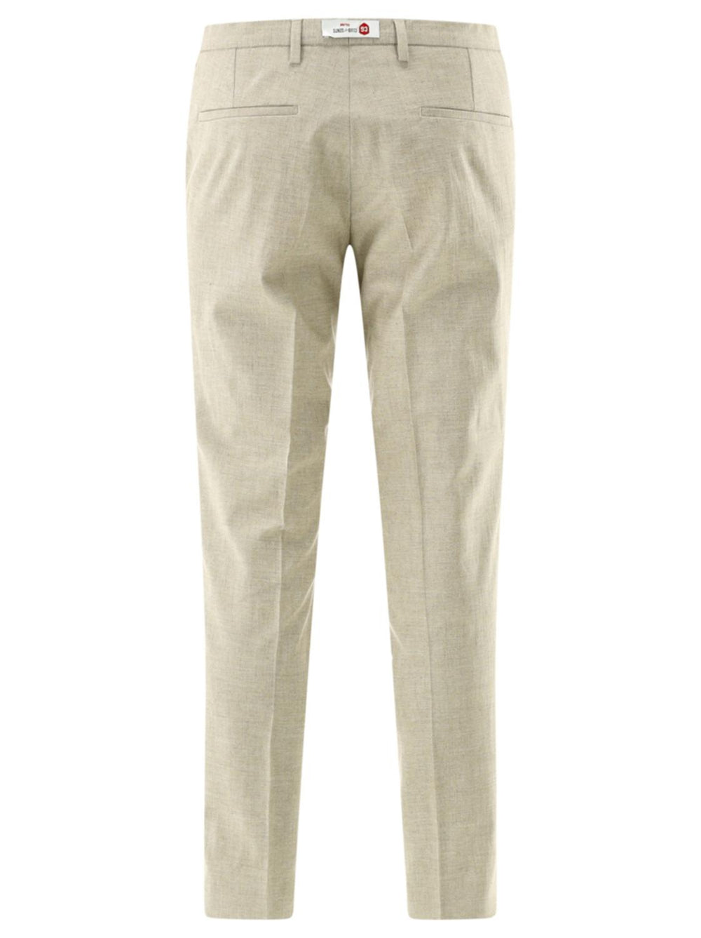 Club of Gents CG PACO-43% katoen, 26% wol, 18% viskose, 11% linnen, 2% elasthaan-HEREN PAKKEN & COLBERTS-Beige