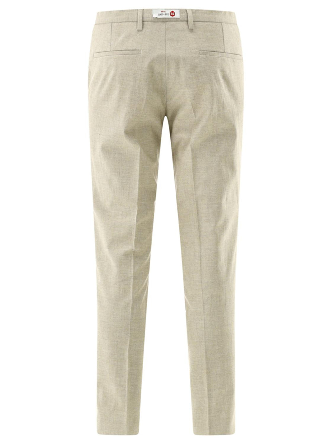 Club of Gents CG PACO-43% katoen, 26% wol, 18% viskose, 11% linnen, 2% elasthaan-HEREN PAKKEN & COLBERTS-Beige