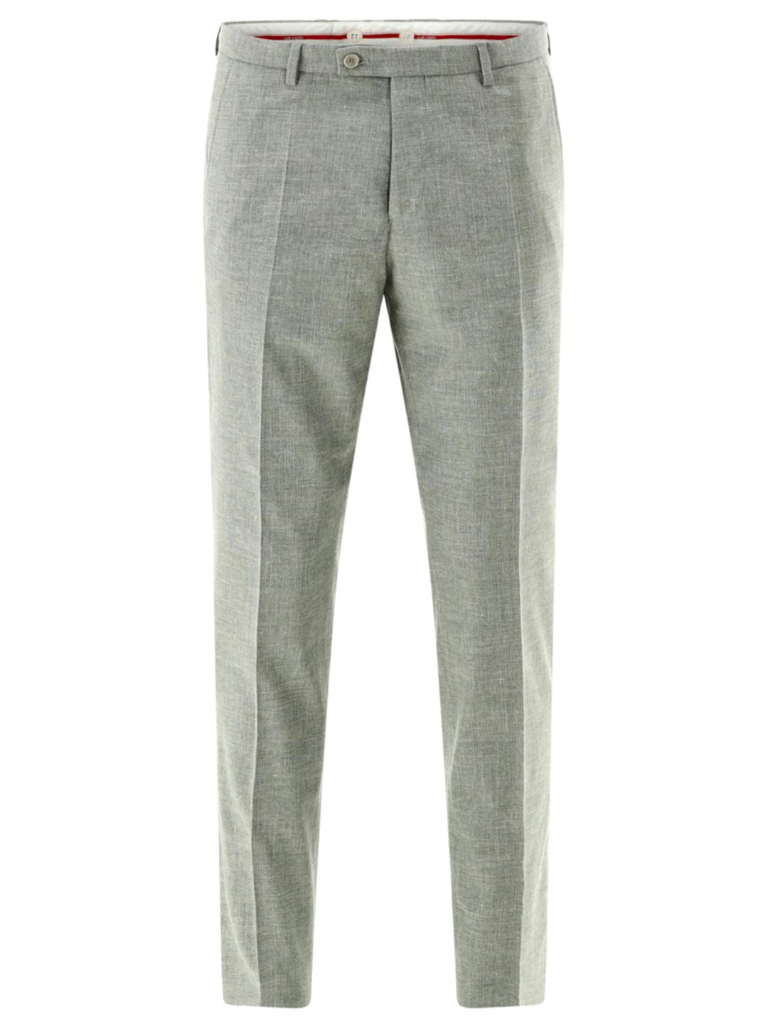 Club of Gents CG PACO pantalon-43% katoen, 26% wol, 18% viskose, 11% linnen, 2% elasthaan-HEREN PAKKEN & COLBERTS-Groen