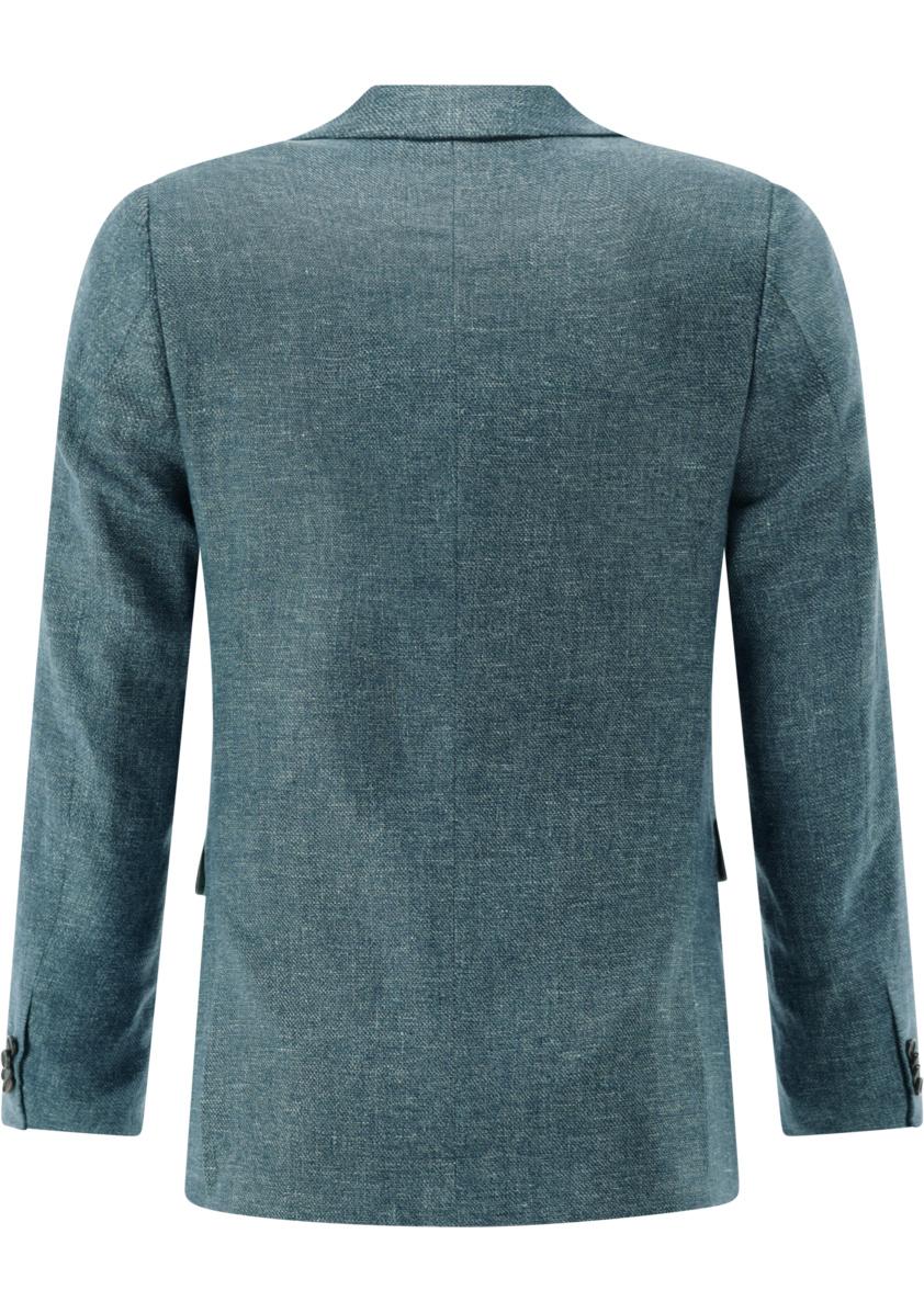 Club of Gents CG PAUL-61% linnen, 36% lyocell, 2% polyamide, 1% elasthaan-HEREN PAKKEN & COLBERTS-Groen