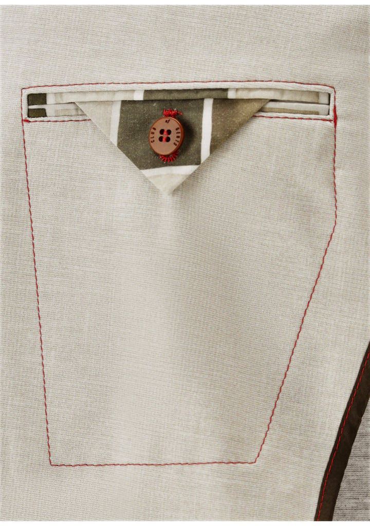 Club of Gents colbert CG Carter-J SV-94% Polyester<br />6% Elastaan-HEREN PAKKEN & COLBERTS-Beige