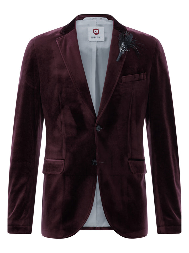 Club of Gents colbert CG Perkyn Bordeaux-78% CTA (cellulose triacetate) and 22% PES (polyester)-HEREN PAKKEN & COLBERTS-B