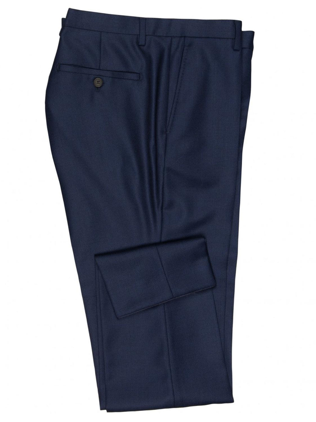 Club of Gents pantalon-100% wol-HEREN PAKKEN & COLBERTS-Blauw