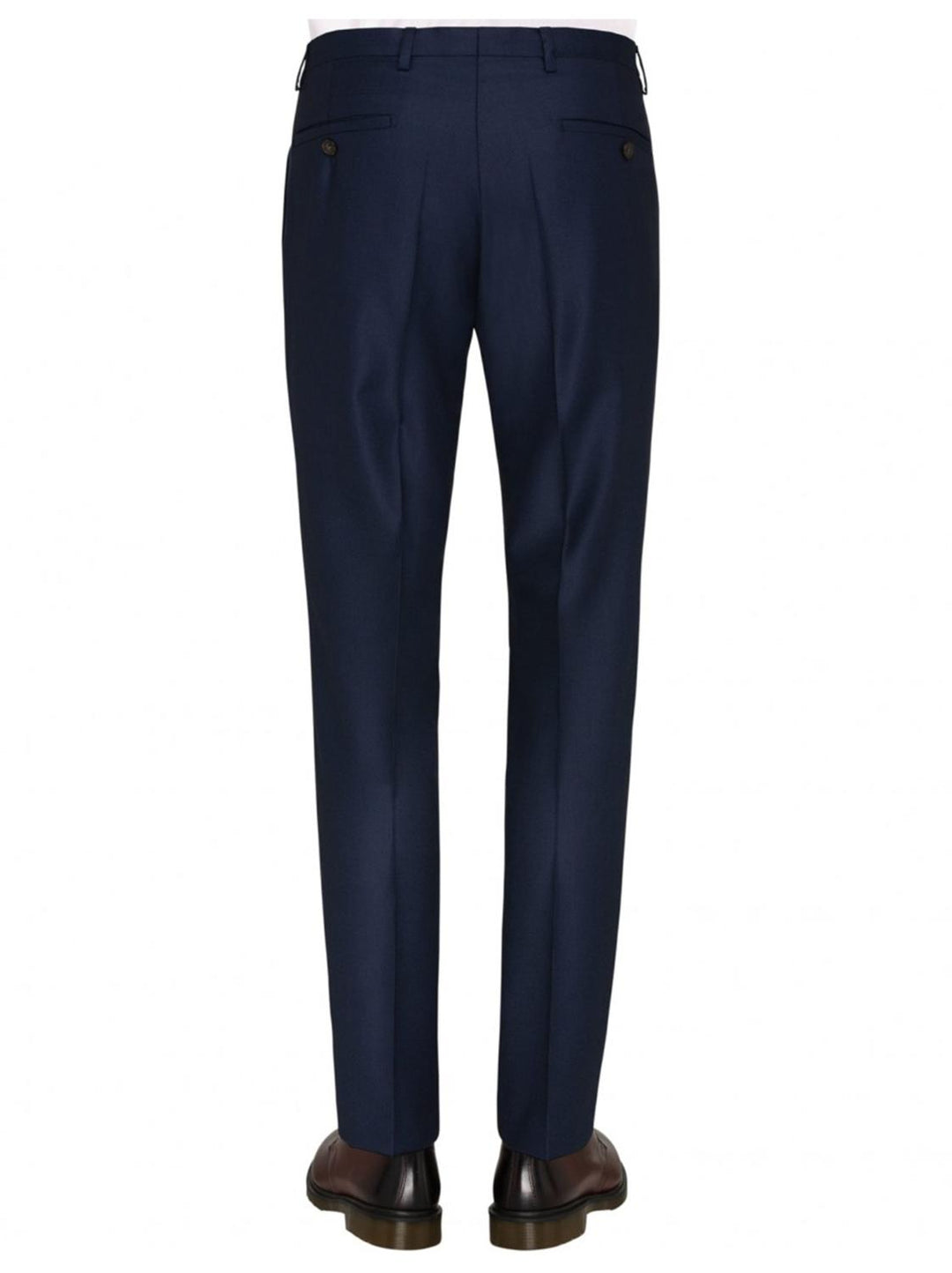 Club of Gents pantalon-100% wol-HEREN PAKKEN & COLBERTS-Blauw