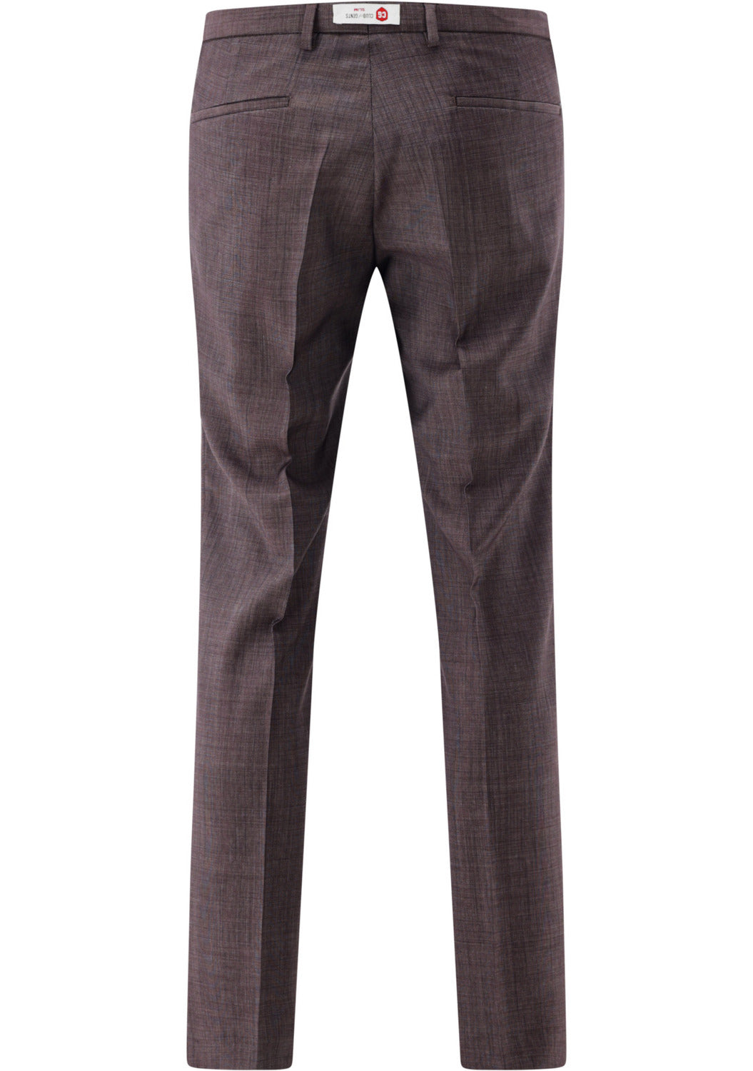 Club of Gents Pascal-ST Mix & Match Pantalon-99% wol, 1% elasthaan-HEREN PAKKEN & COLBERTS-Rood