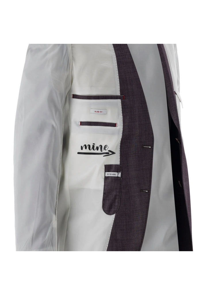 Club of Gents Patrick-ST Mix & Match Colbert-99% wol, 1 % elasthaan-HEREN PAKKEN & COLBERTS-Rood