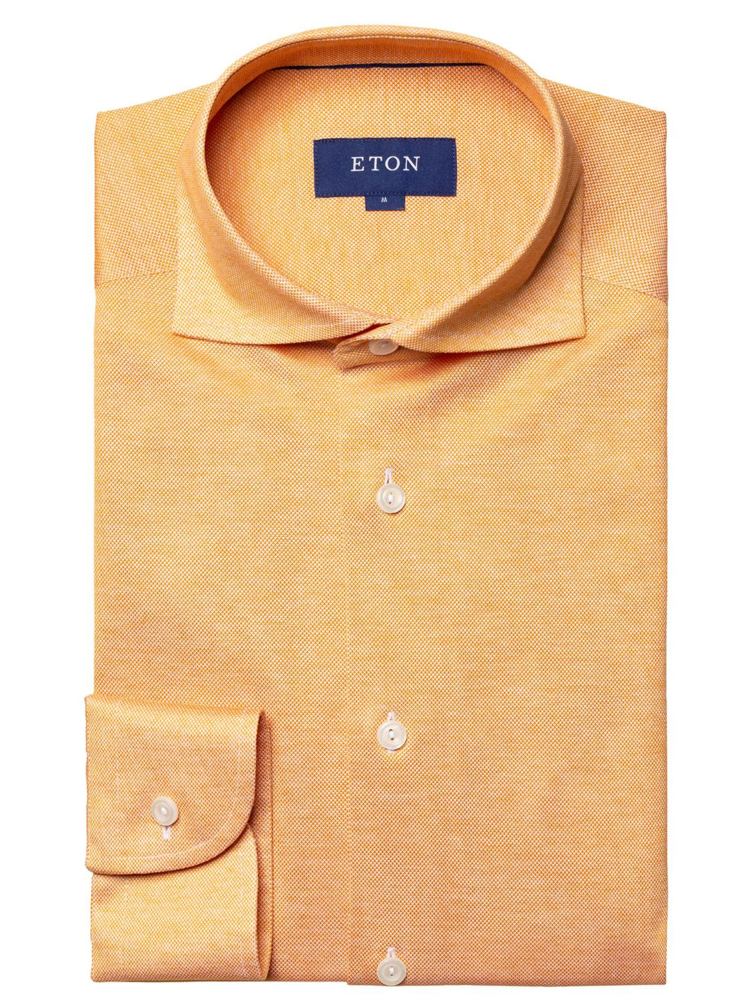 Contemporary-100% katoen-HEREN SHIRTS-Geel