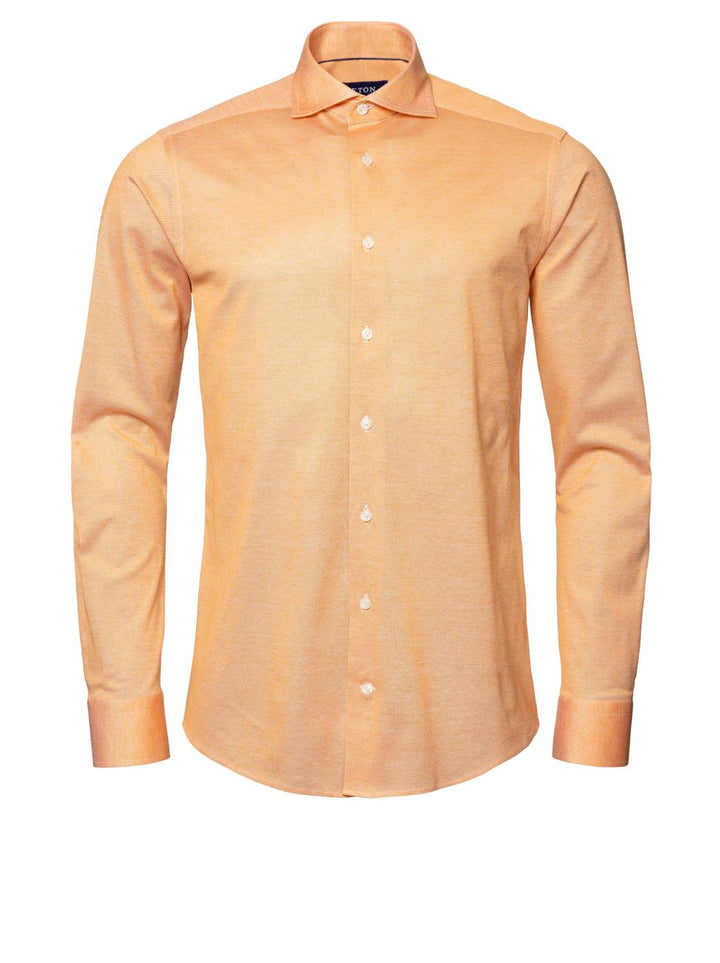 Contemporary-100% katoen-HEREN SHIRTS-Geel