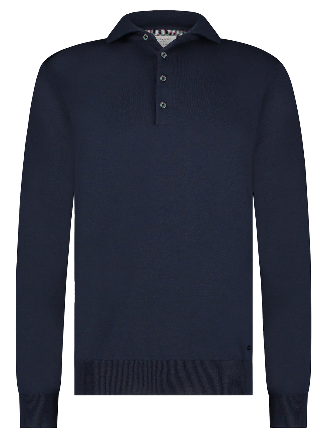 Cooper trui met polokraag-100% wol-HEREN TRUIEN & VESTEN-Blauw