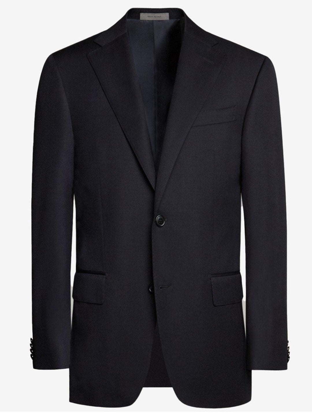 Corneliani colbert essentials-100% Wol-HEREN PAKKEN & COLBERTS-Blauw