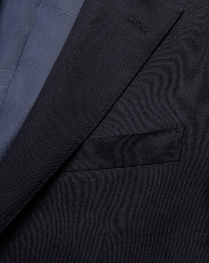 Corneliani colbert essentials-100% Wol-HEREN PAKKEN & COLBERTS-Blauw