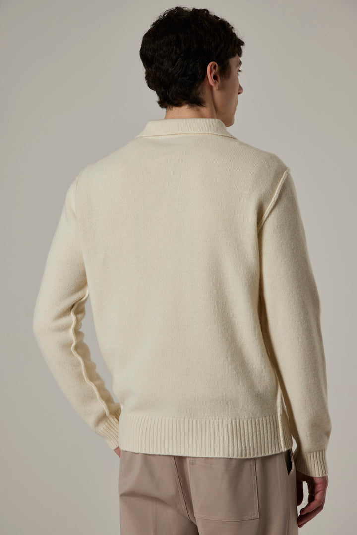 Daniele Fiesoli Merino Cashmere Polo – Room-90% merinowol, 10% cashmere-HEREN TRUIEN & VESTEN-Room