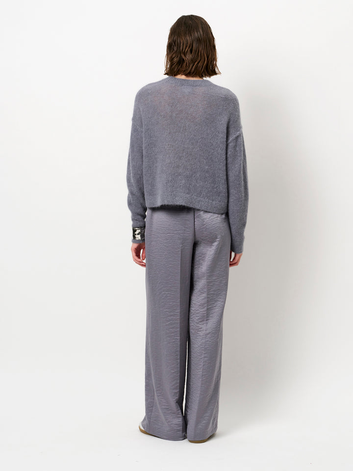 Dante 6 Ariama Knitted Sweater – Blauw-41% alpaca, 22% wool, 37% polyamide-DAMES TRUIEN & VESTEN-Blauw