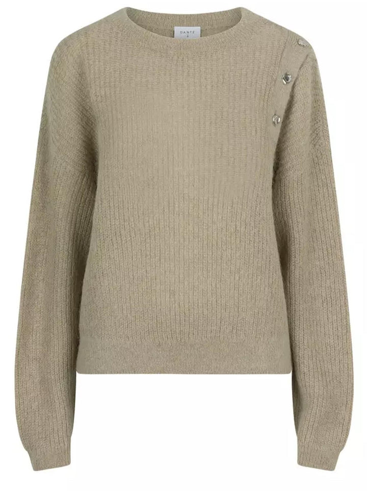 Dante 6 BRUNI trui-41% alpaca, 37% polyamid, 22% wool-DAMES TRUIEN & VESTEN-Groen