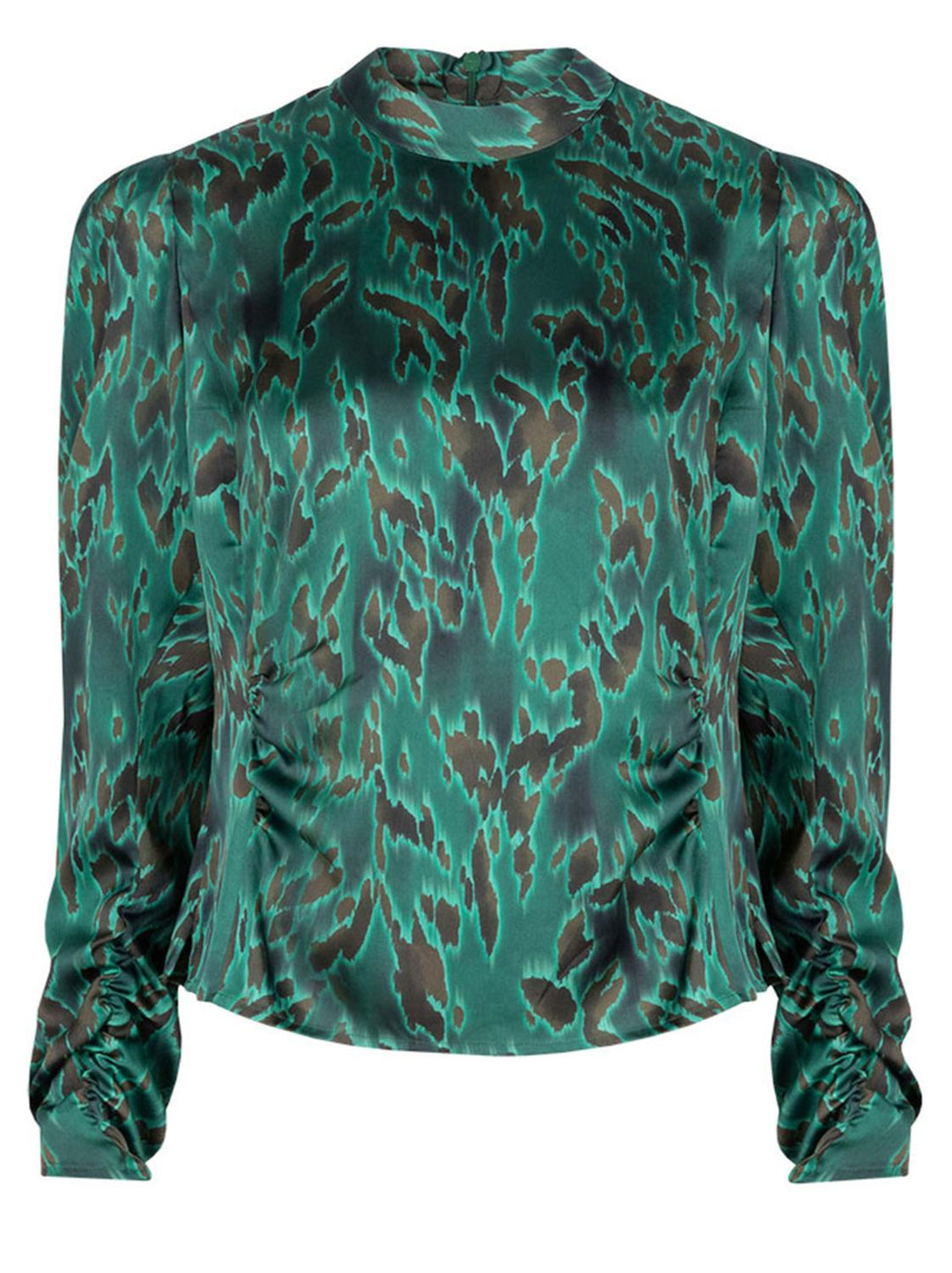 Dante 6 D6ENDORA blouse-100% poilyester-DAMES TOPS & BLOUSES-Groen