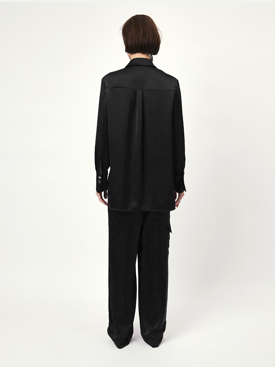 Dante 6 D6HARLOW broek-100% polyester-DAMES BROEKEN-Zwart