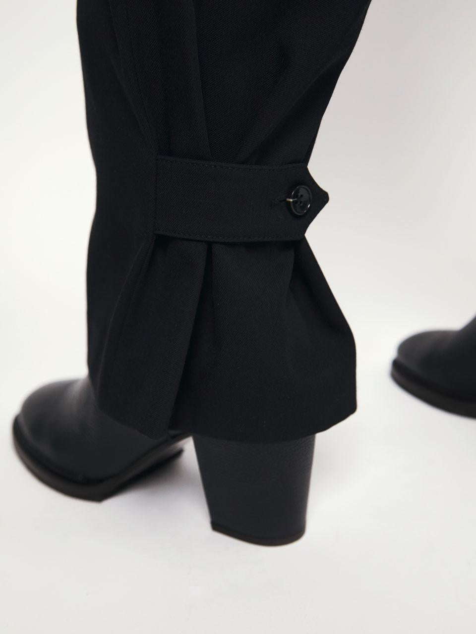 Dante 6 D6HARLOW pantalon-57% polyester, 30% tencel, 13% katoen-DAMES BROEKEN-Zwart