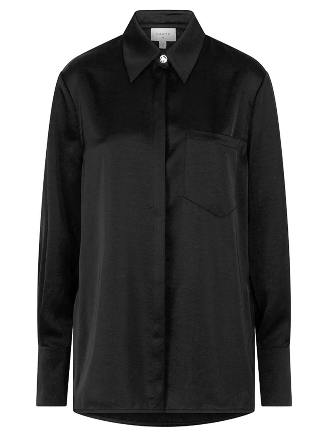 Dante 6 D6LOUDA blouse-100% polyester-DAMES TOPS & BLOUSES-Zwart