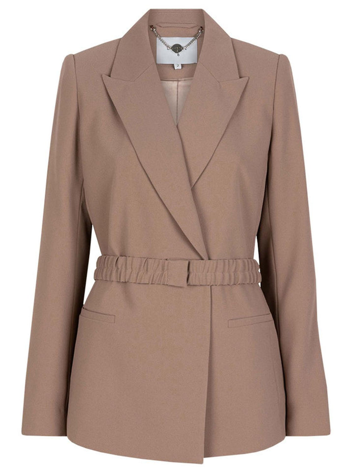 Dante 6 D6MEMOIRE blazer-100% polyester-DAMES BLAZERS & GILETS-Bruin