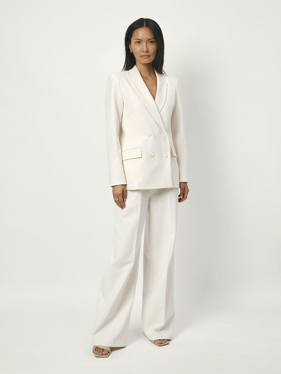 Dante 6 D6PALMER broek-65% polyester, 28% viskose, 7% elasthaan-DAMES BROEKEN-Beige