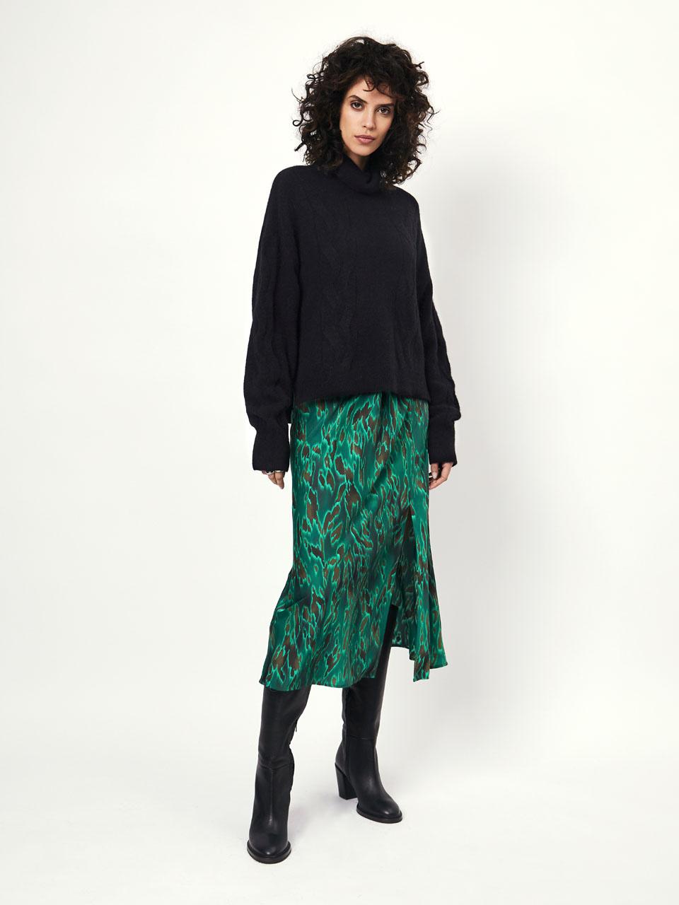 Dante 6 D6ZARINA rok-100% polyester-DAMES ROKKEN-Groen