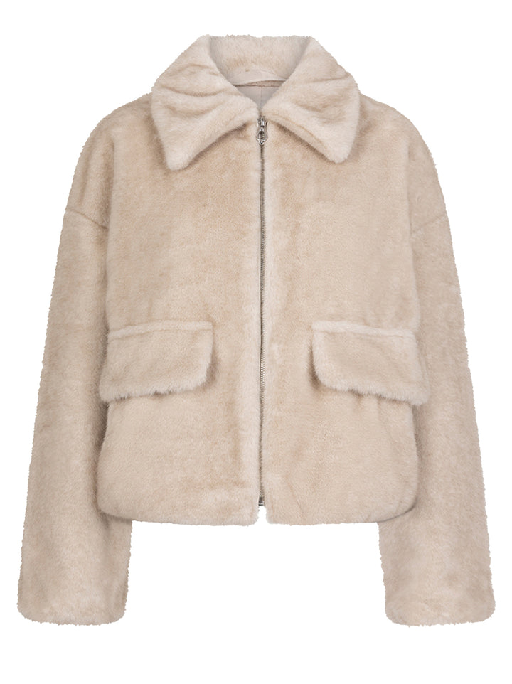 Dante 6 Faux Fur Jacket – Room-100% polyester-DAMES JASSEN & JACKS-Room