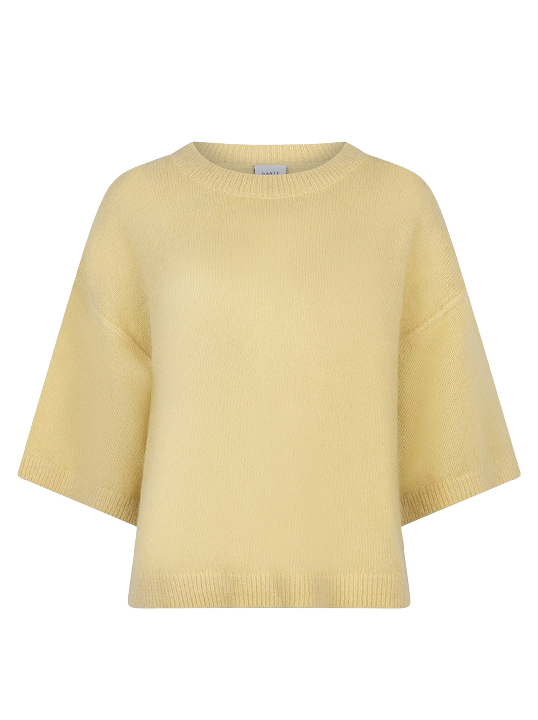 Dante 6 Hiaru trui-41% polyamide, 38% alpaka, 21% wol-DAMES TRUIEN & VESTEN-Geel