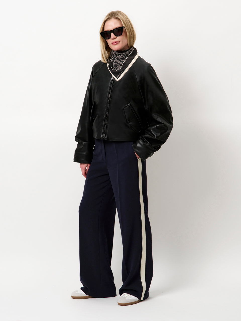 Dante 6 Hush Pantalon – Blauw-92% polyester, 8% elastaan-DAMES BROEKEN-Blauw