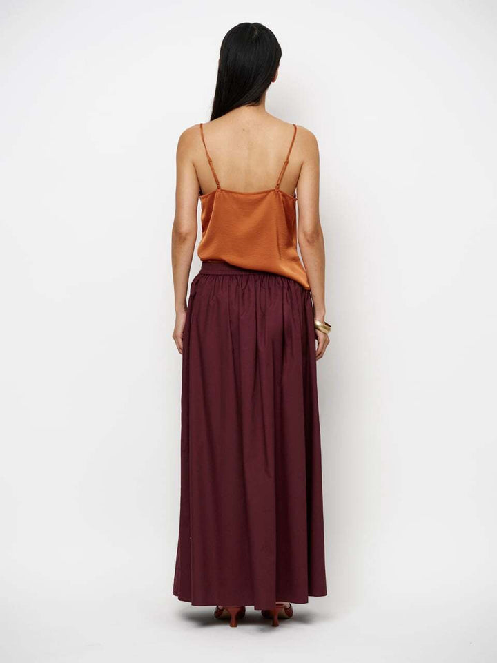 Dante 6 Ligne kanten camisole top – Oranje-100% polyester-DAMES TOPS & BLOUSES-Oranje
