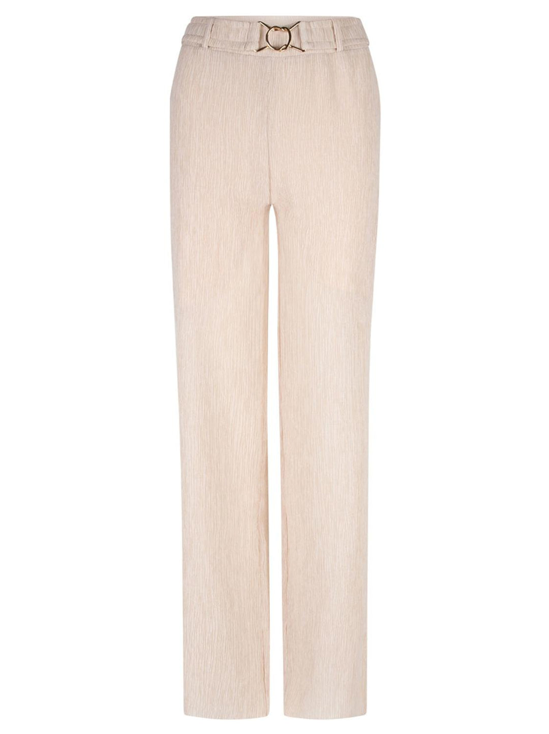 Dante 6 LOU belted pants-66% lyocell, 32% polyester, 2% elasthaan-DAMES BROEKEN-Room