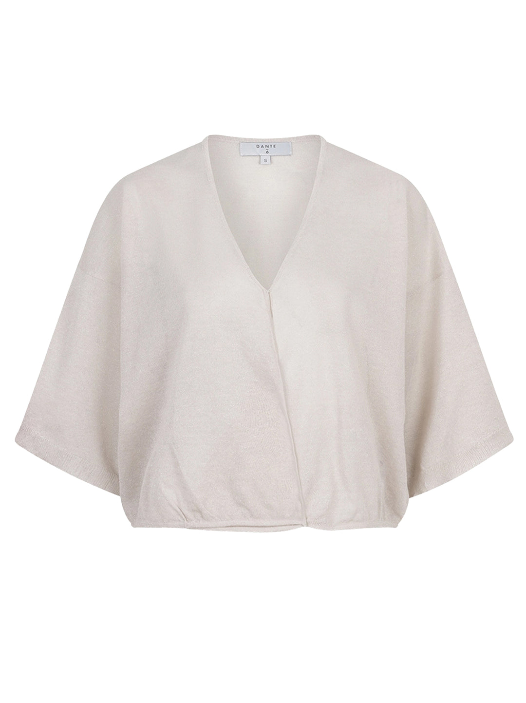 Dante 6 Lurex vest-70% polyamide, 30% polyester-DAMES TRUIEN & VESTEN-Beige