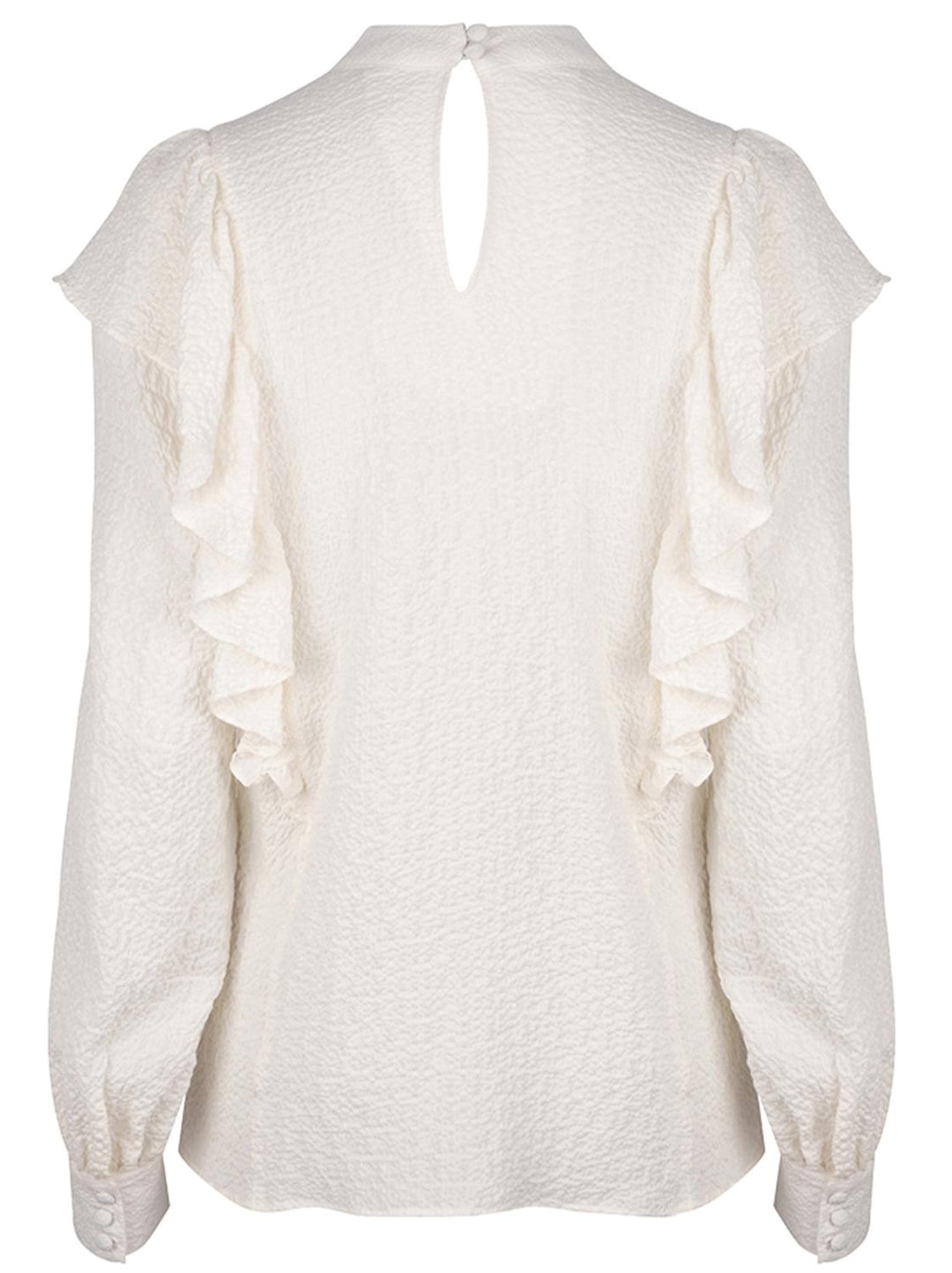 Dante 6 Moonchild top-51% polyester, 48% viskose, 1% polyamide-DAMES TOPS & BLOUSES-Wit