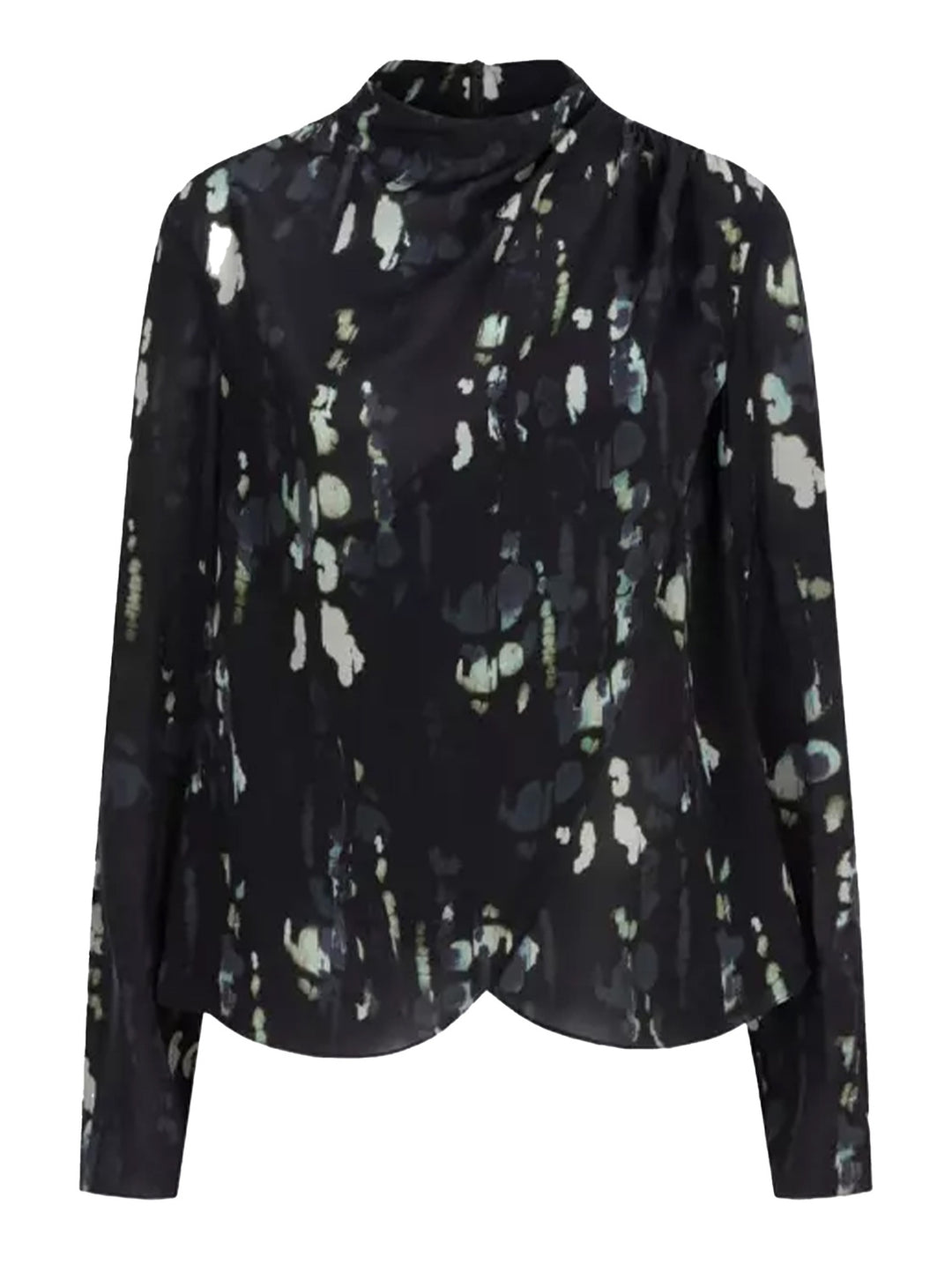 Dante 6 NESRIN top-100% viscose-DAMES TOPS & BLOUSES-Zwart