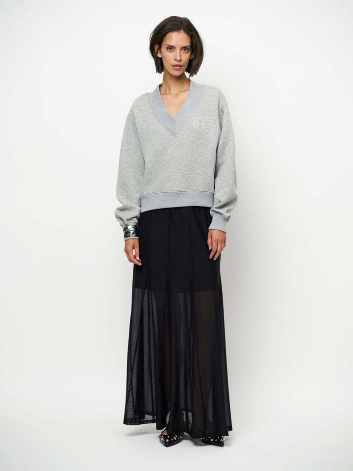 Dante 6 Nox Sweater – Grijs-60% katoen, 40% polyester-DAMES TRUIEN & VESTEN-Grijs