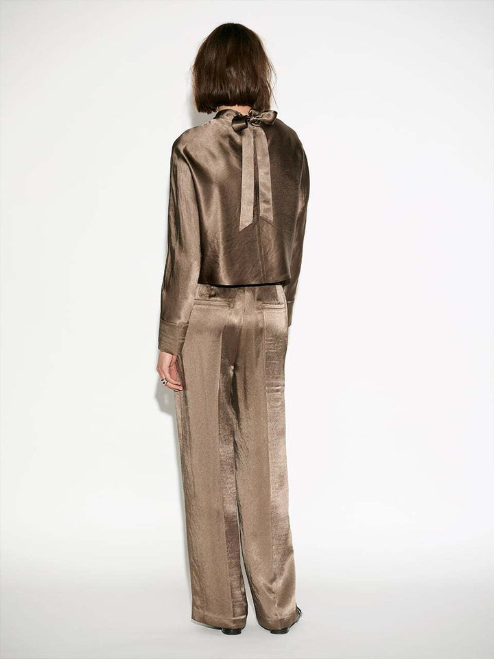 Dante 6 Pantalon Jules – Bruin-100% polyester-DAMES BROEKEN-Bruin