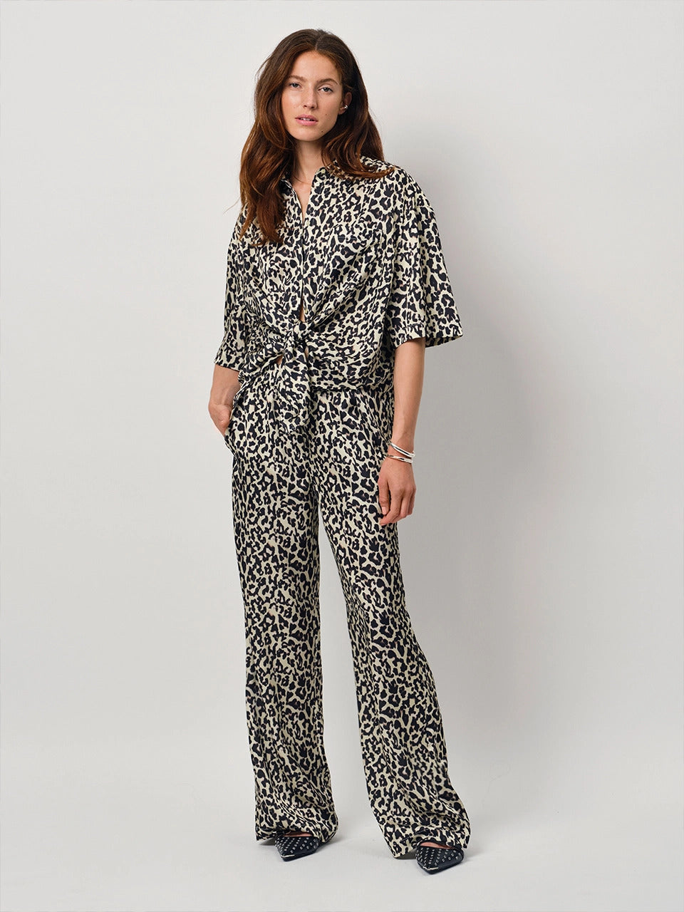  Dante 6 Peju Blouse Multicolour-100% polyester<br />-DAMES TOPS & BLOUSES-Geel