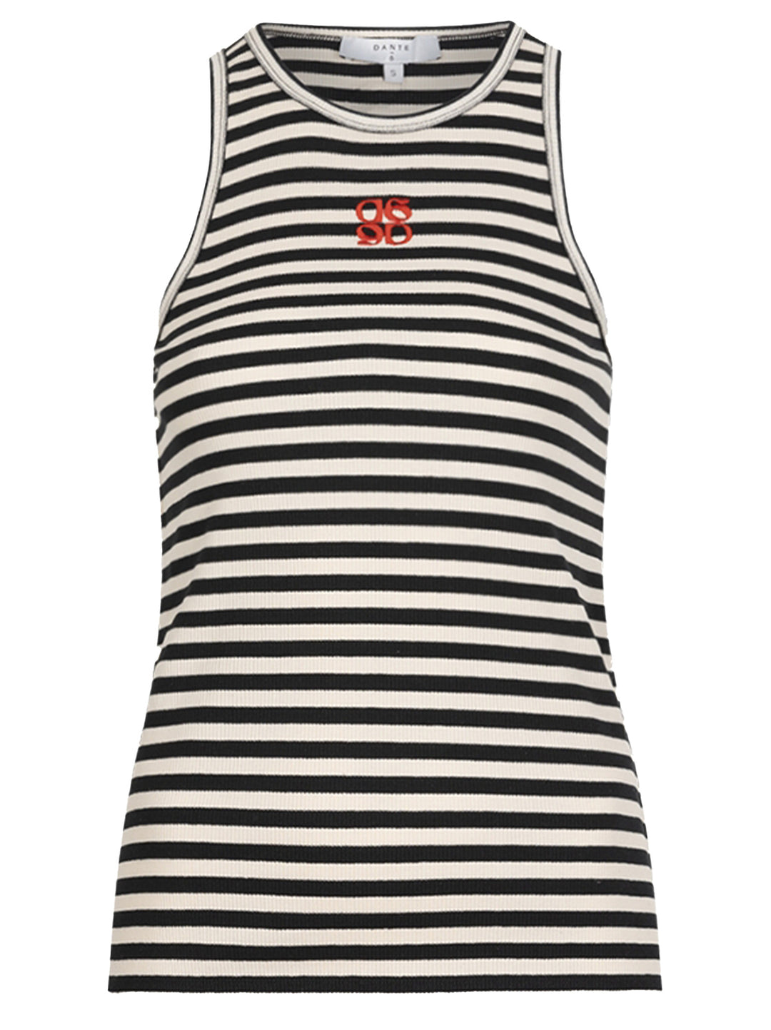 Dante 6 Relaxed Top – Blauw-95% katoen, 5% elasthaan-DAMES TOPS & BLOUSES-Blauw